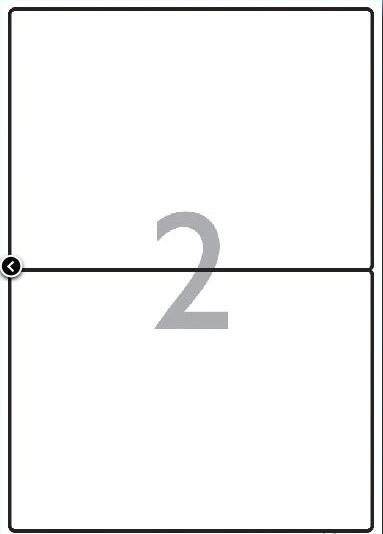 DECADRY ETIKET 199.6x143.5MM 2/vel 100VEL