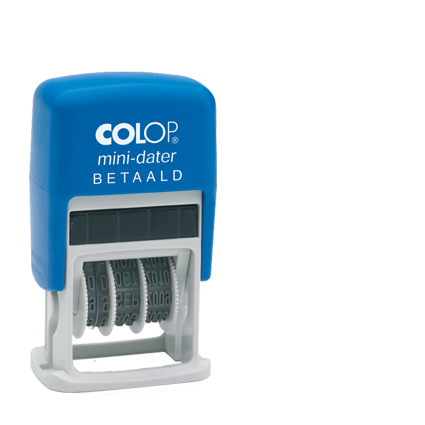 COLOP MINI DAT BETAALD     BL