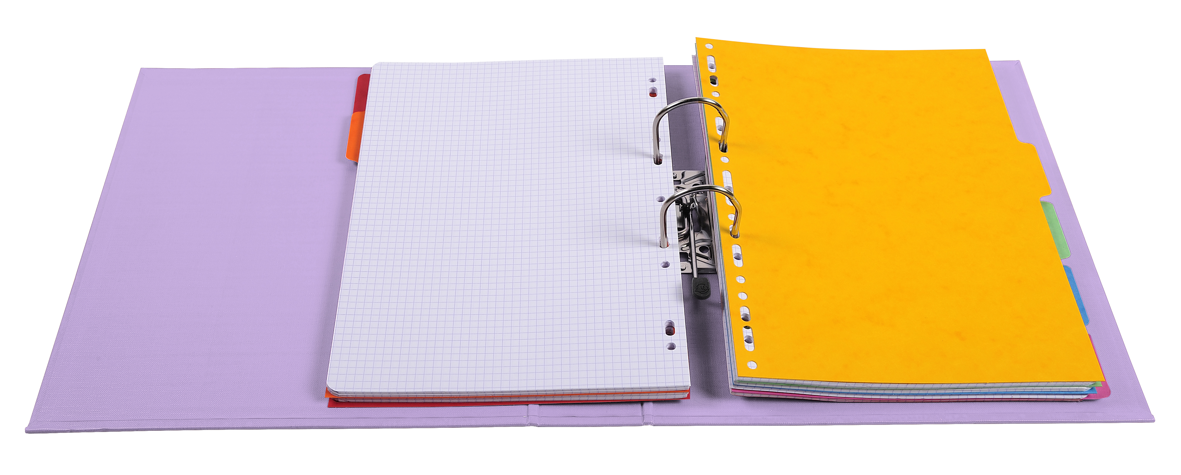 EXAC ORDNER PVC A7 RUG 75 PASTEL LILA