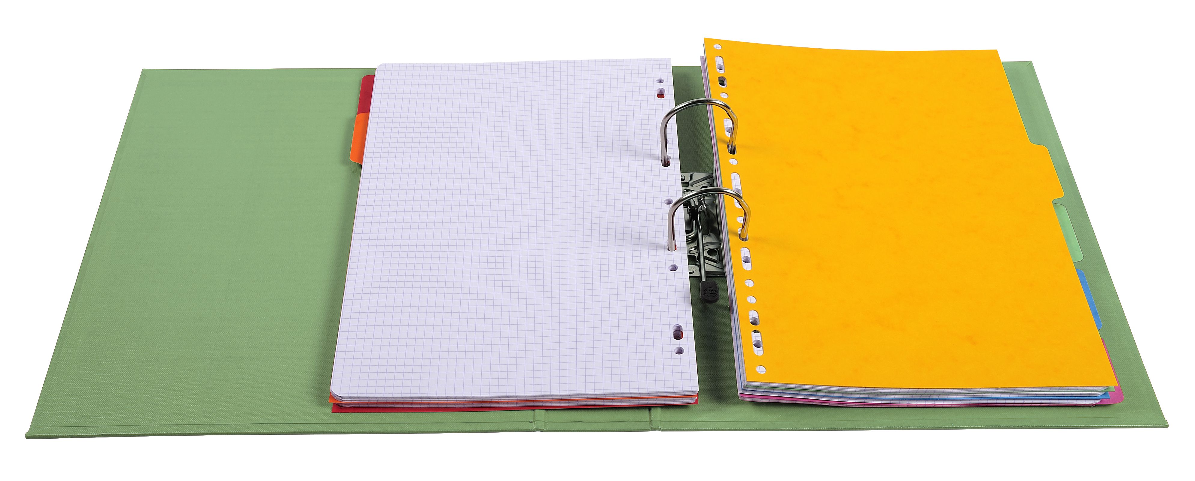 EXAC ORDNER PVC A7 RUG 75 ANIJS GROEN