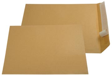 ENVELOP 230X310 BRUIN met strip zonder venster  90g 250st