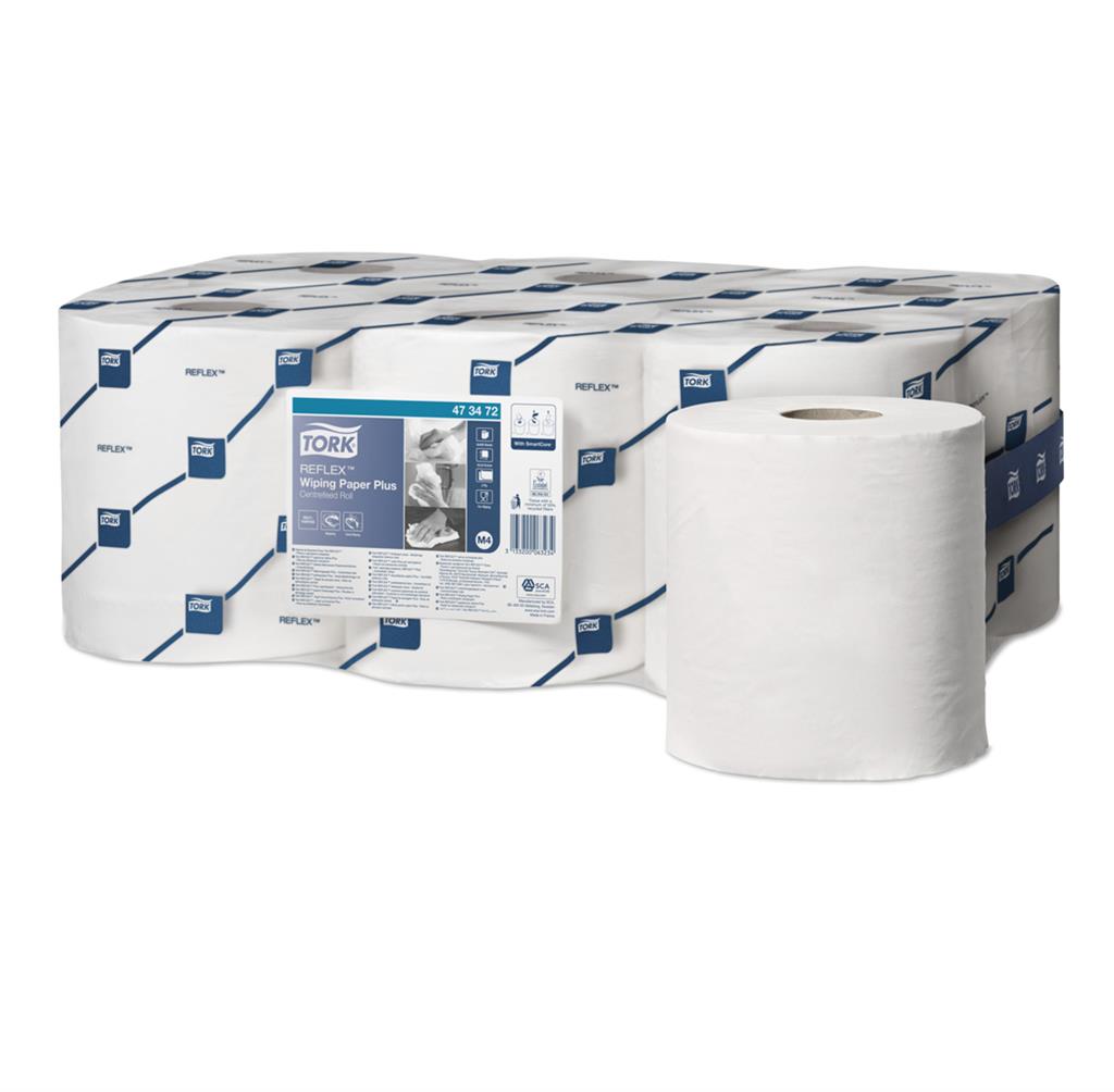 TORK POETSROL Reflex CF 2-lg 151mx19,4cm 6 rollen