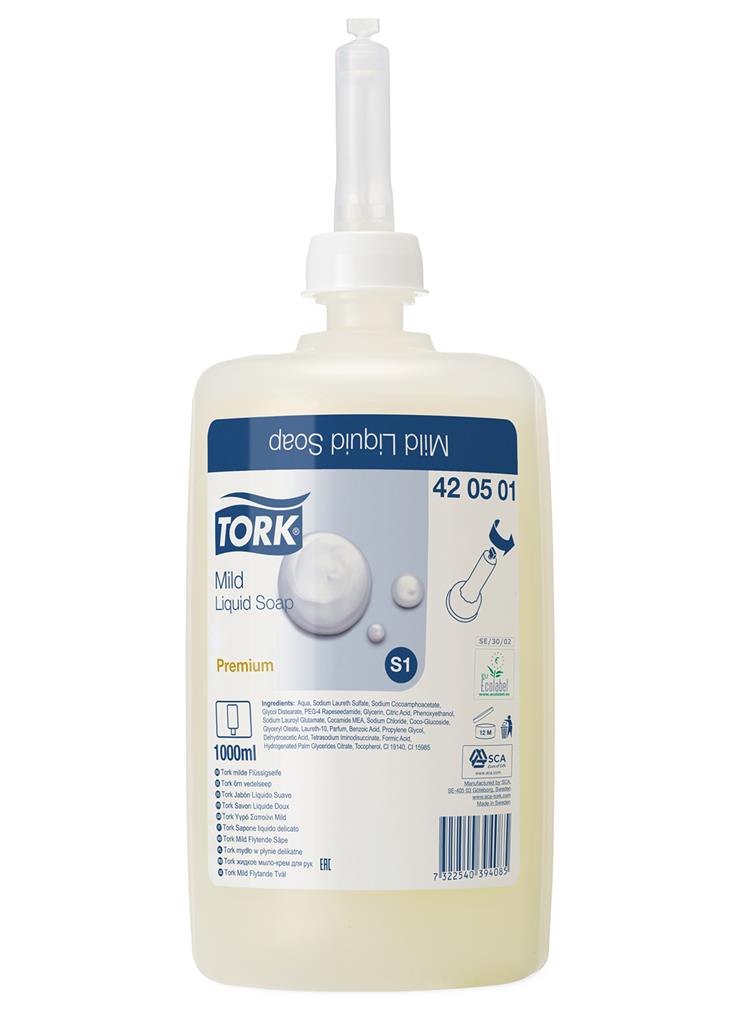 TORK S1 Handzeep Mild Liquid 6x1L