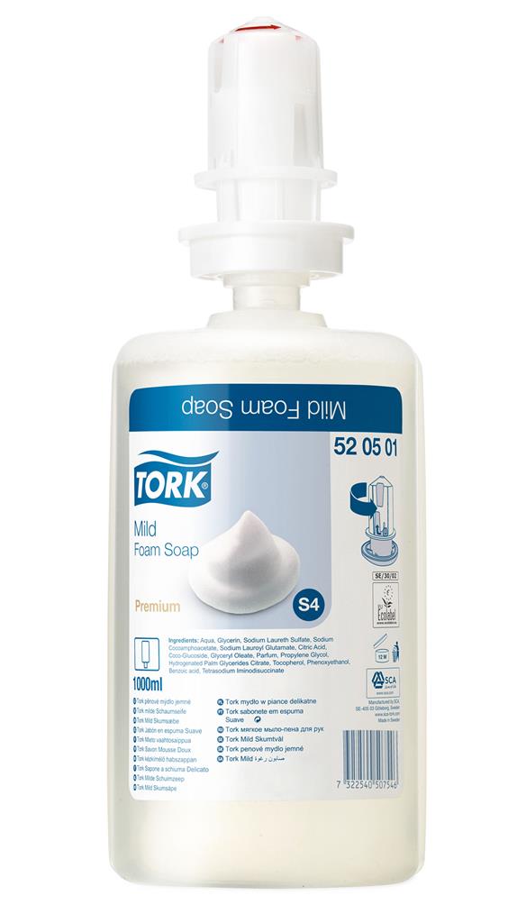 TORK S4 Handzeep Mild Foam 6x1L
