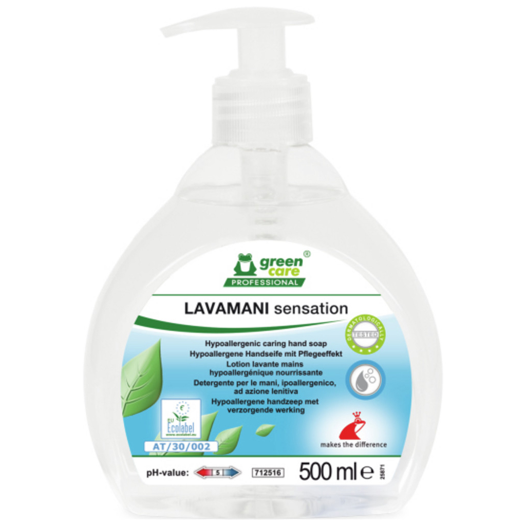 Green Care Lavamani sensation handzeep 500ml - 10 stuks