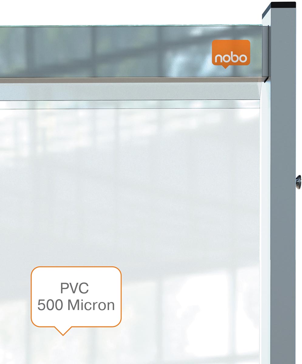 NOBO BUR.SCHERM PVC 750X820MM
