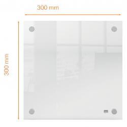 NOBO ACRYL WANDGEMONTEERD WHITEBOARD 30x30cm