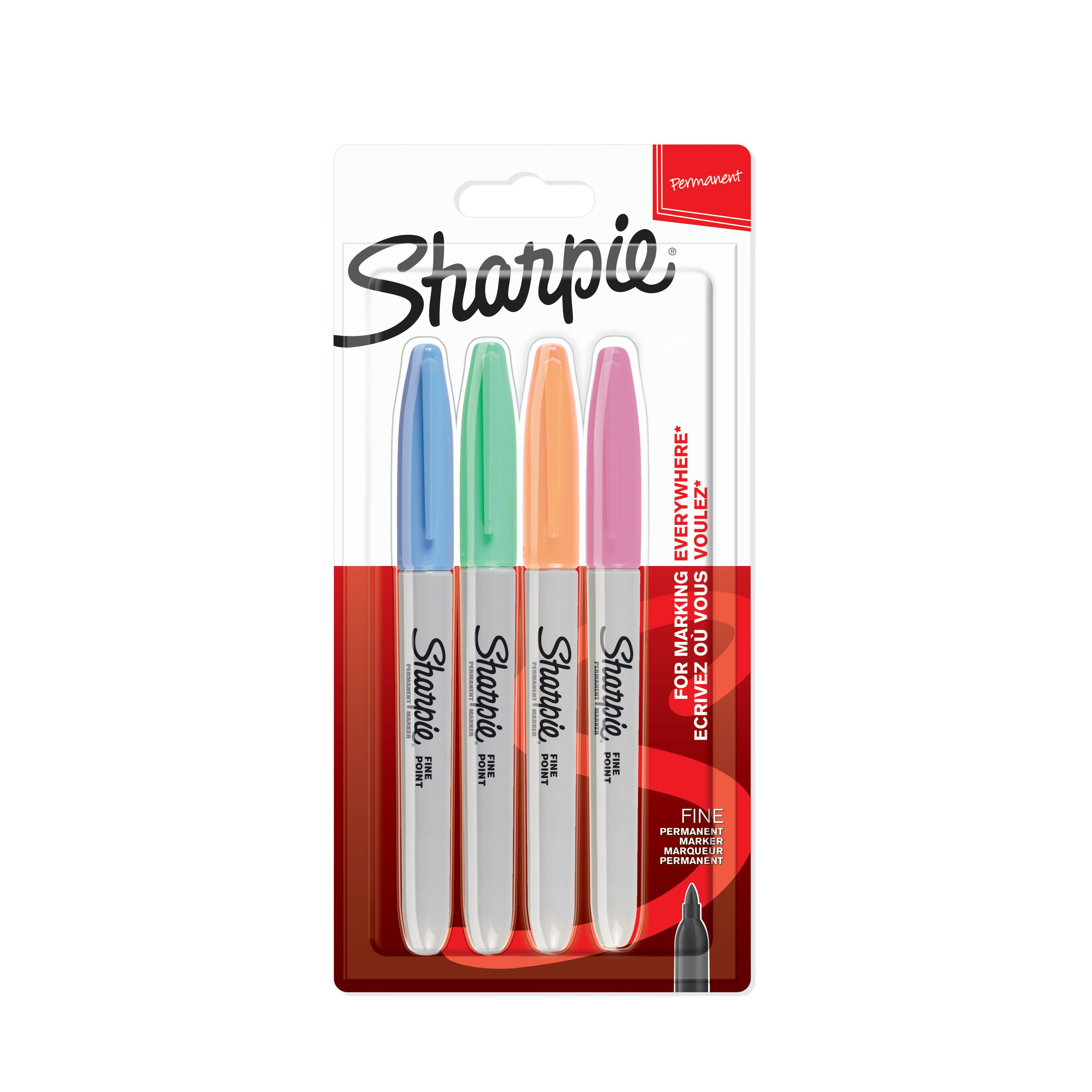 SHARPIE PERM MARKER PASTEL 4