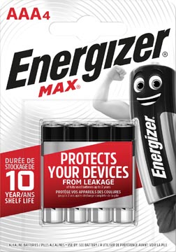 ENERGIZER MAX AAA/LR03 BL4