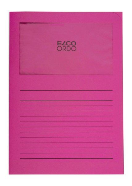 ELCO L-MAP+VENSTER FUCHSIA bedrukt