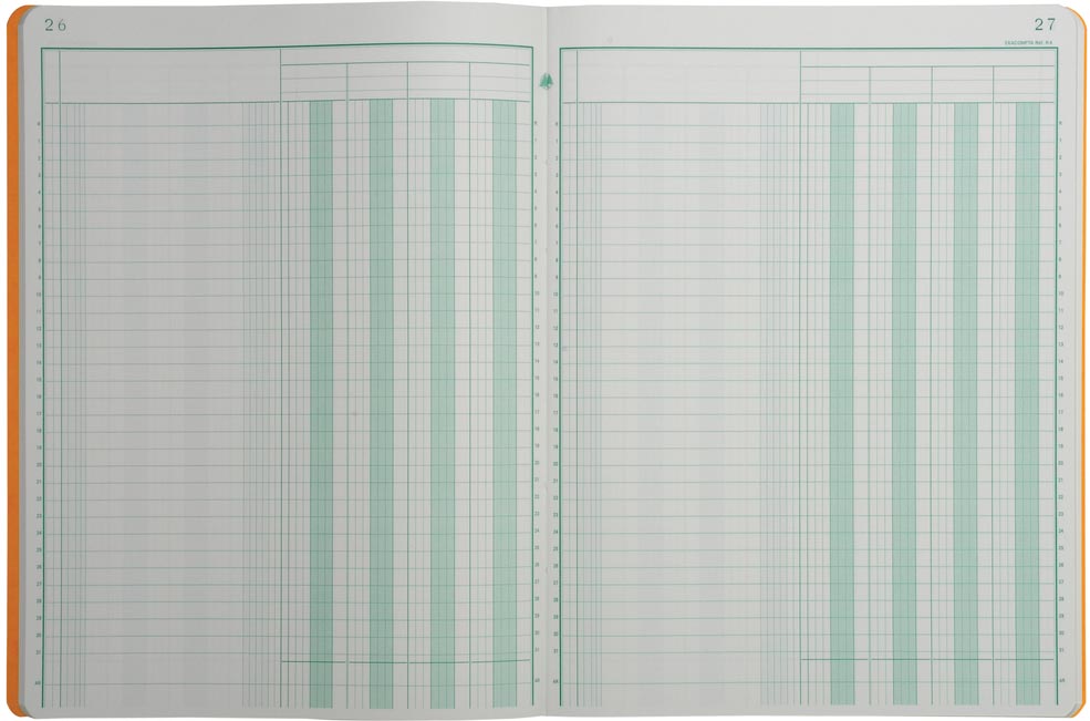 EXAC REGISTER 4KOLOMMEN 32X35