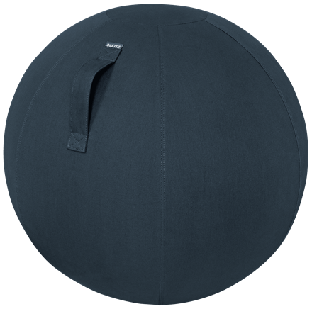 LEITZ COSY ERGO ZITBAL FLUWEEL GRIJS