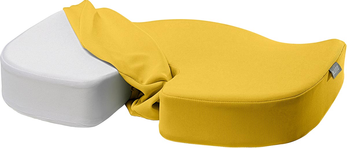 LEITZ COSY ERGO STOELKUSSEN WARM GEEL