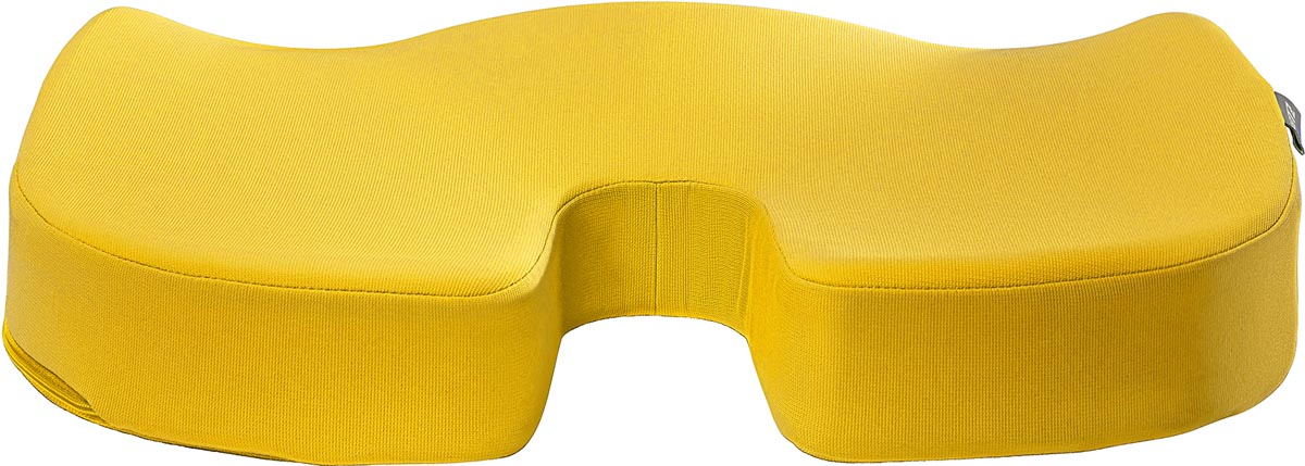 LEITZ COSY ERGO STOELKUSSEN WARM GEEL