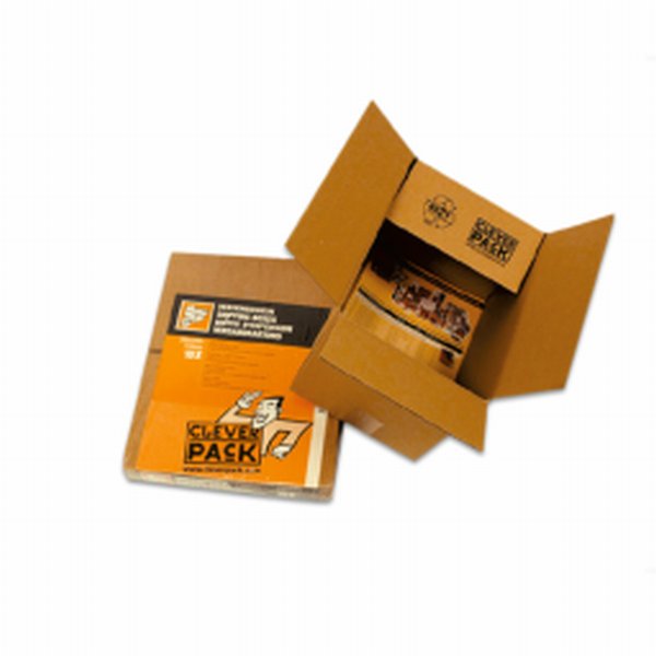 CLEVERPACK VOUWDOOS DUBBELE GOLF 50X40X40 5ST
