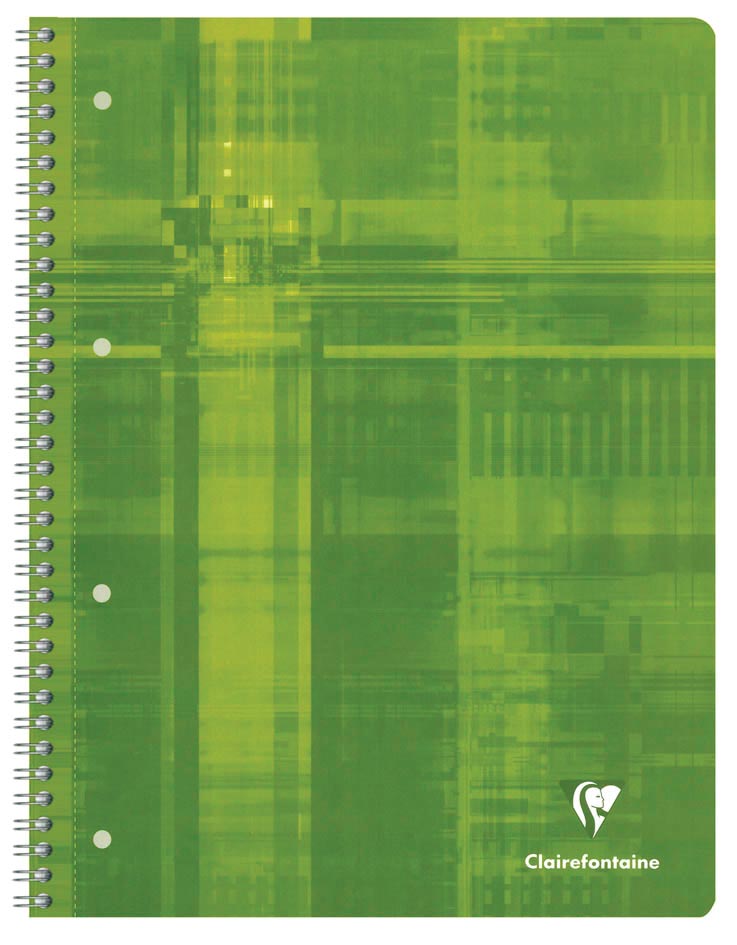 CLAIREFONTAINE SPIRAAL SCHRIFT A4 160BL RUIT