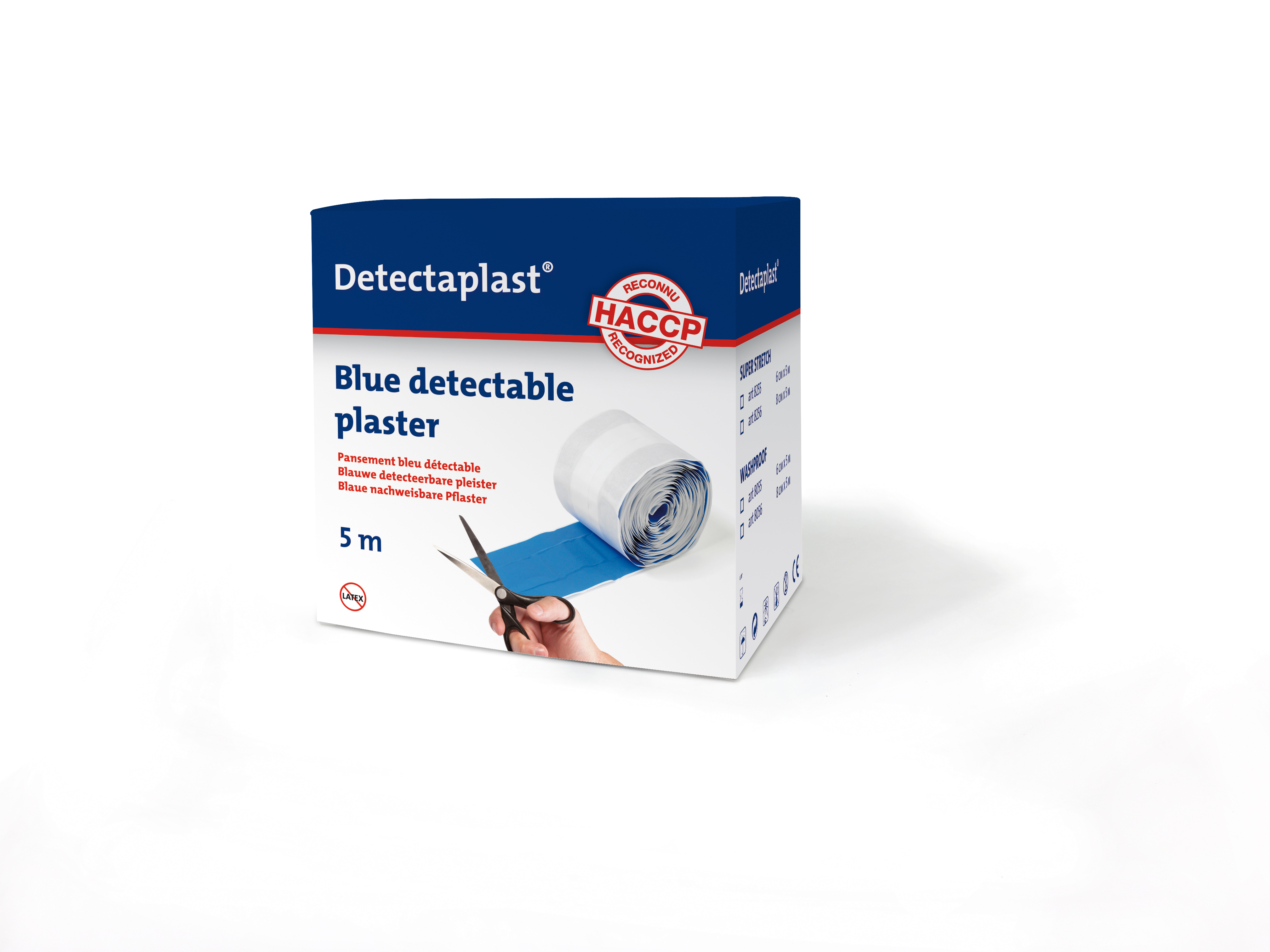DETECTAPLAST elastic  8 CM X 5 M