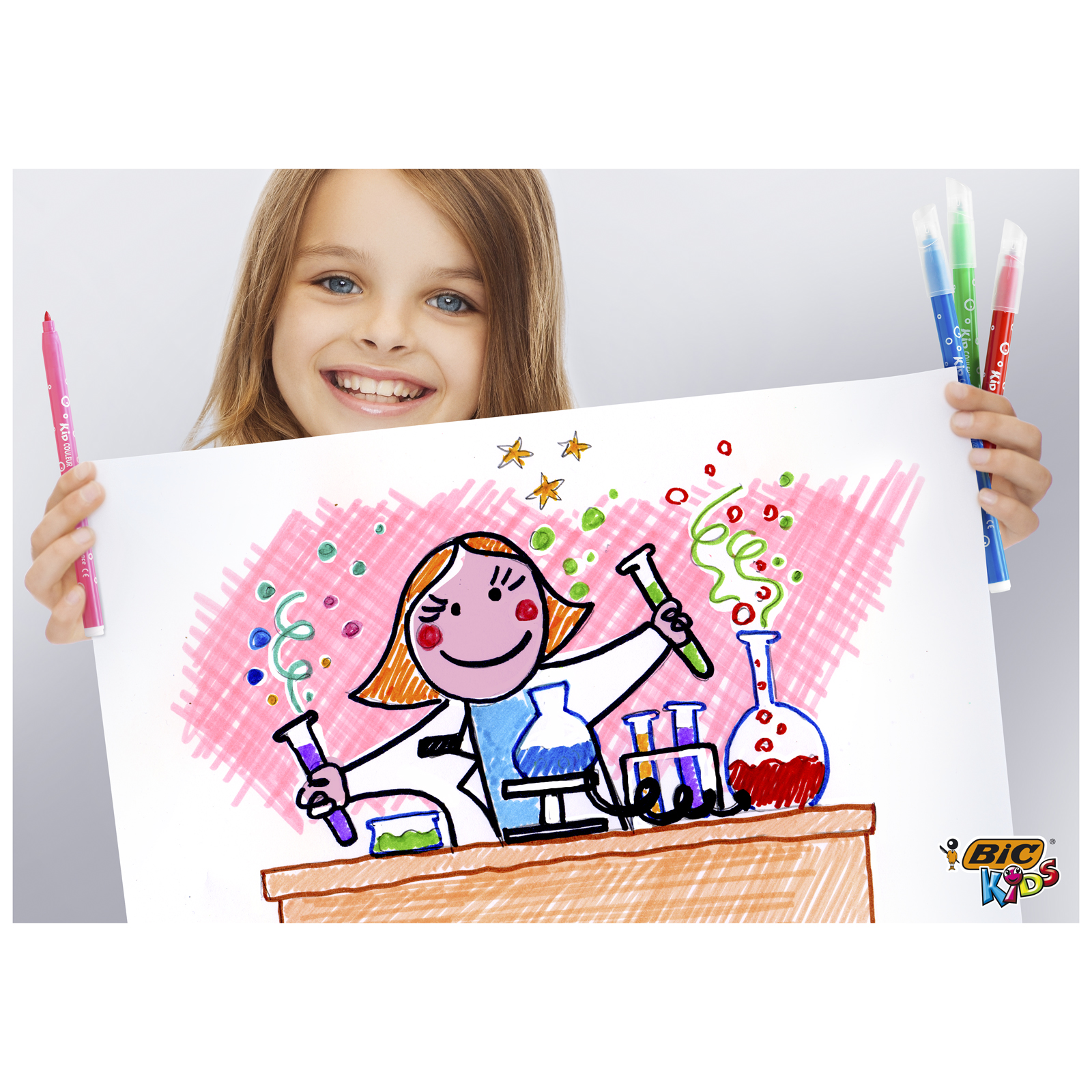 24 KLEURSTIFTEN KID COULEUR M