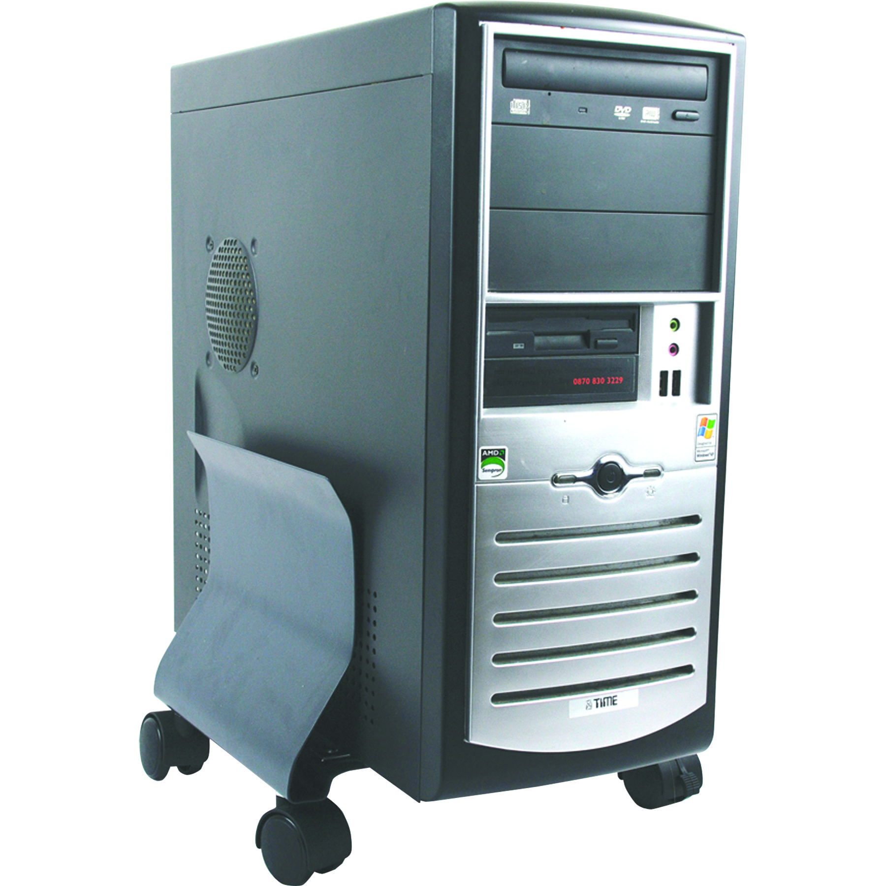 FELLOWES CPU STANDAARD GRAFIET