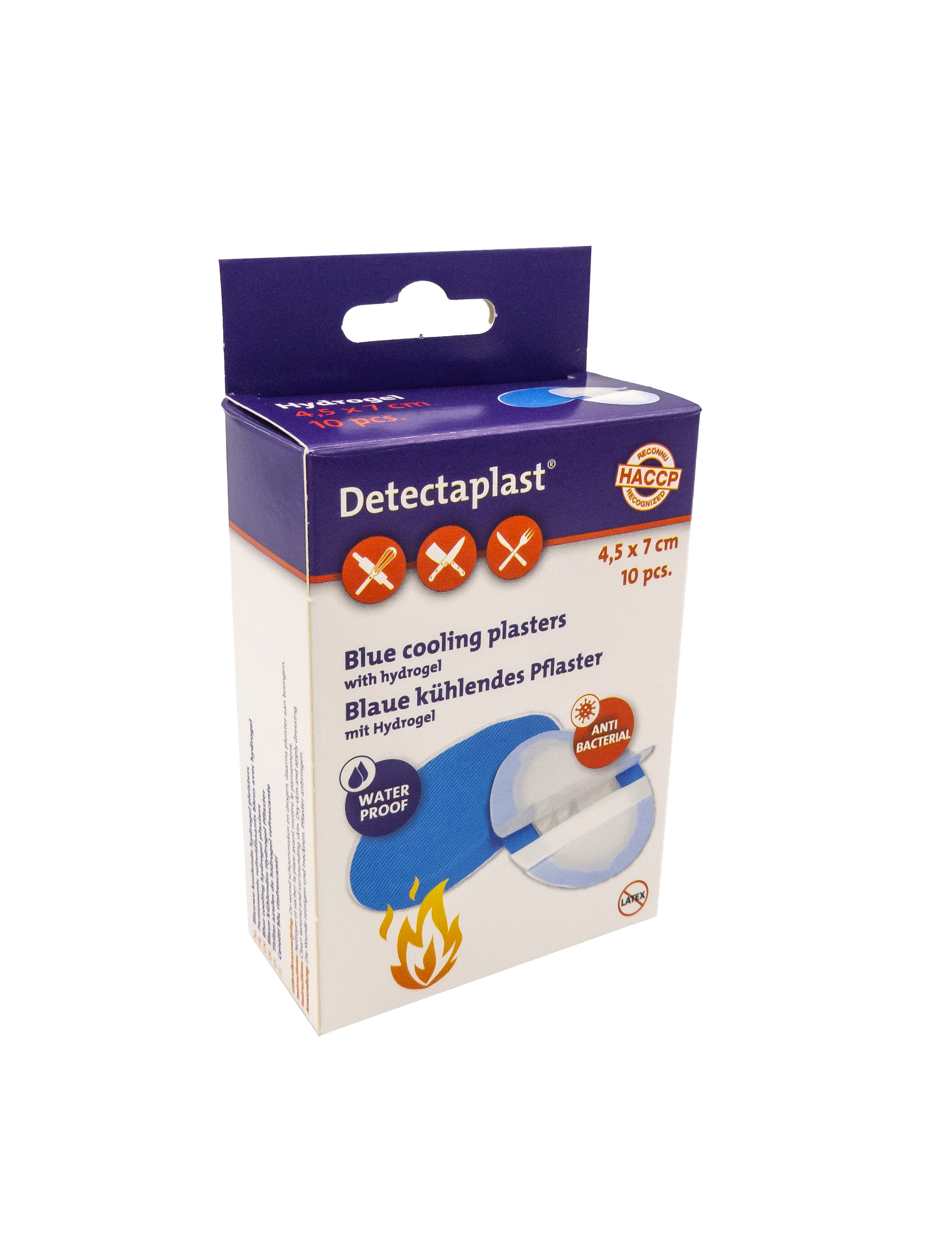 DETECTAPLAST premium hydrogel 43x68 mm 10st
