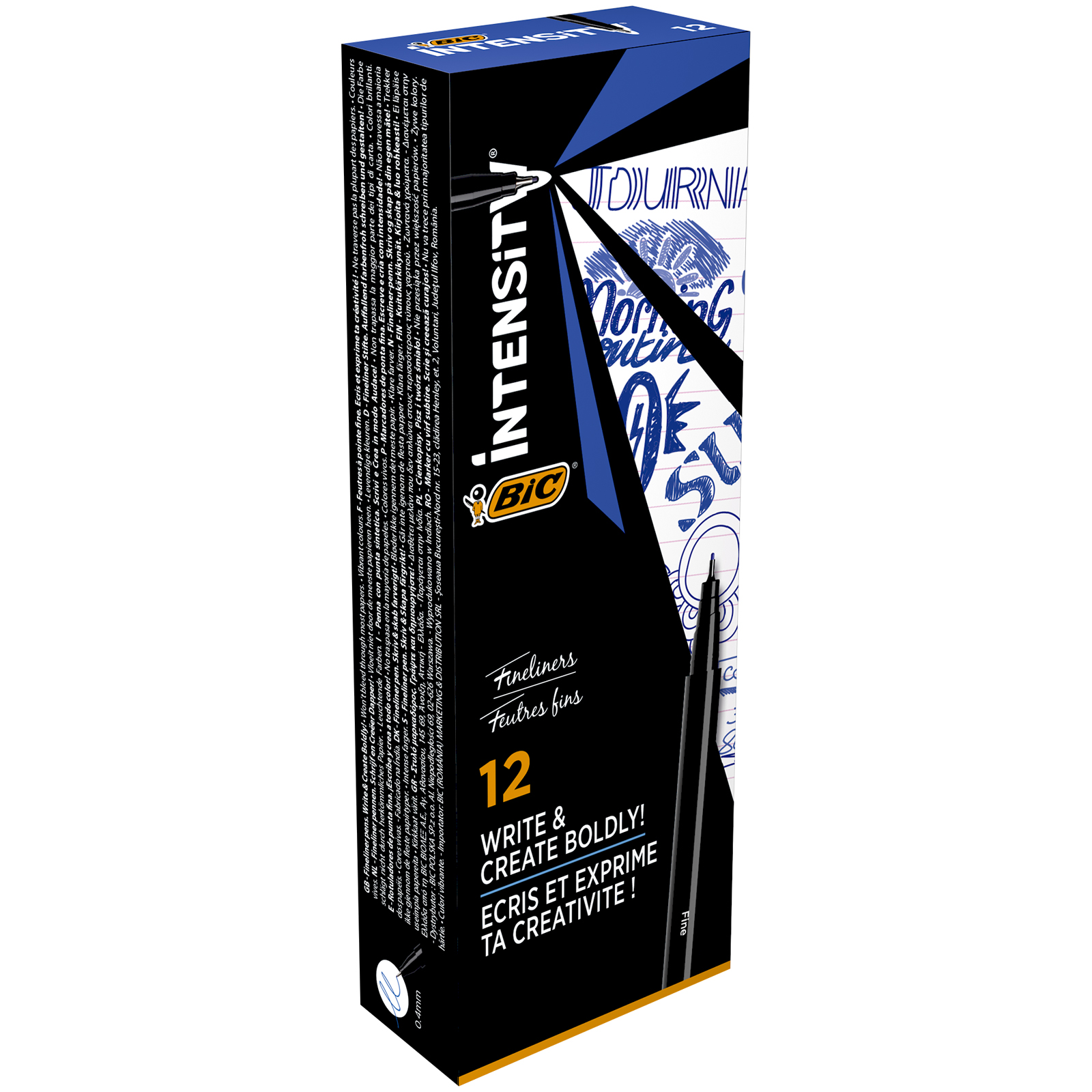 BIC INTENSITY FINELINER BLAUW