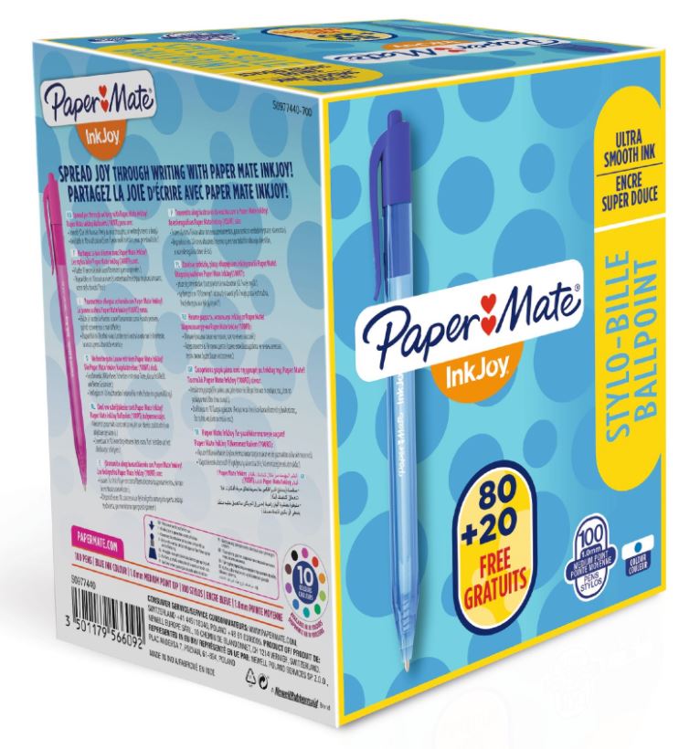 BP INKJOY 100 RT BLAUW 80+20