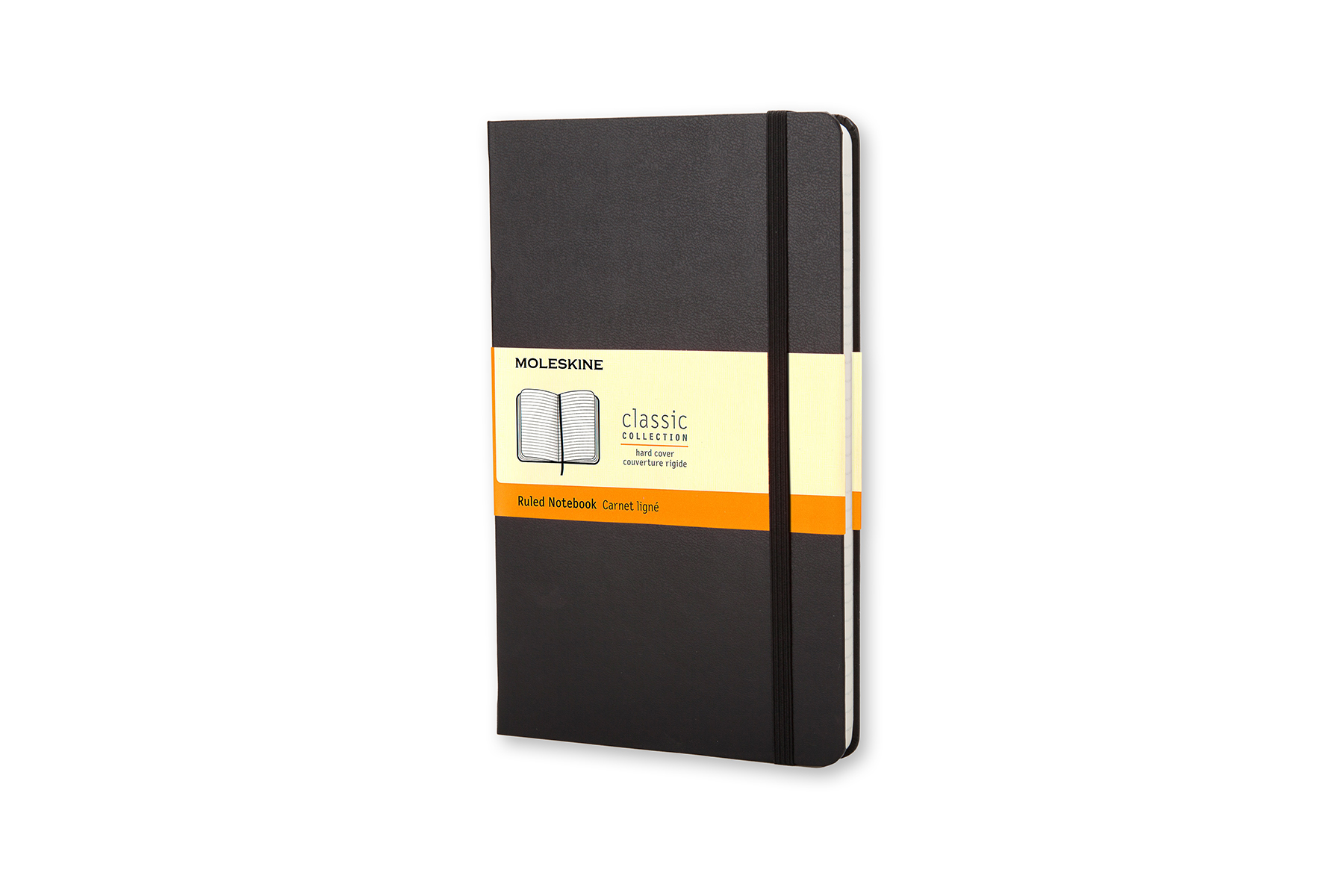 MOLESKINE P NOTES RULED HARD BLACK