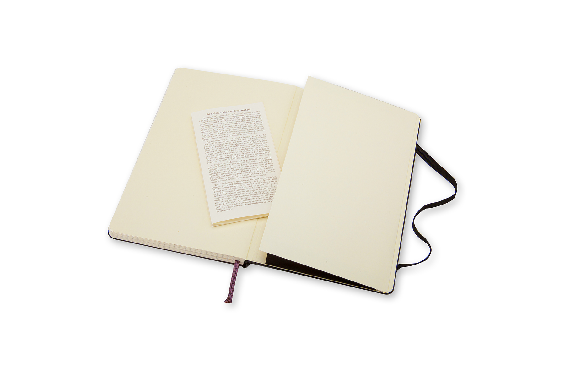 MOLESKINE L NOTES SQUARED HARD BLACK