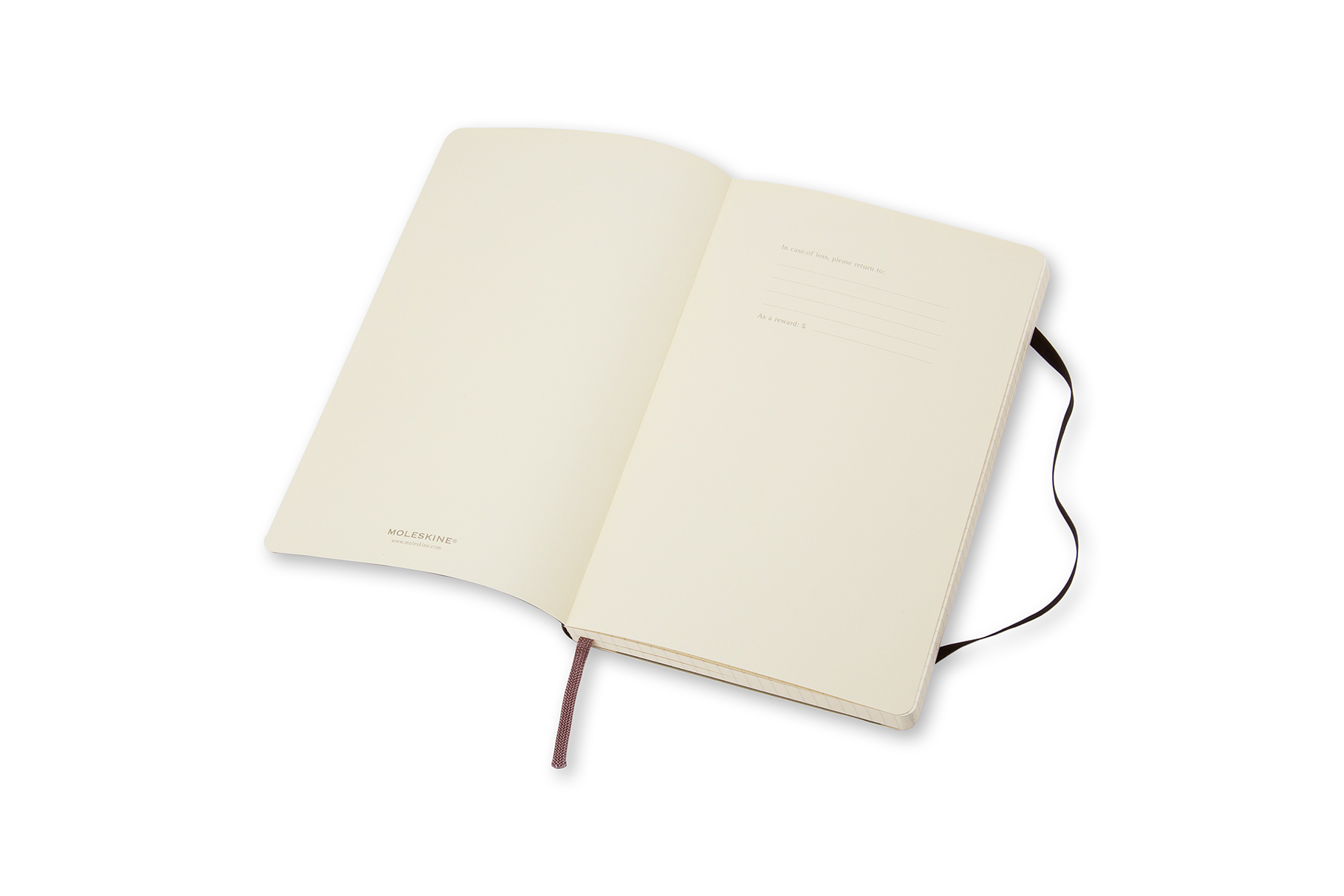 MOLESKINE L NOTES SQUARED SOFT BLACK