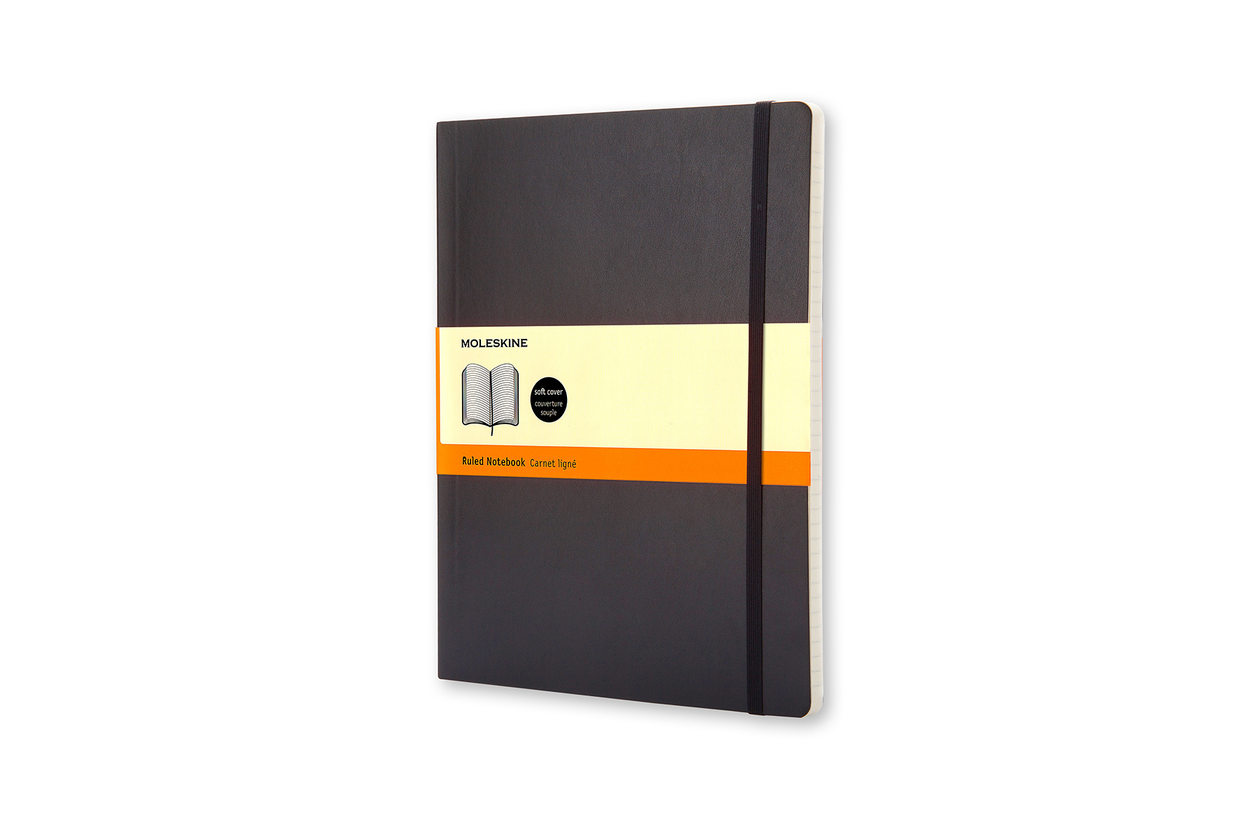 MOLESKINE XL NOTES RULED SOFT BLACK