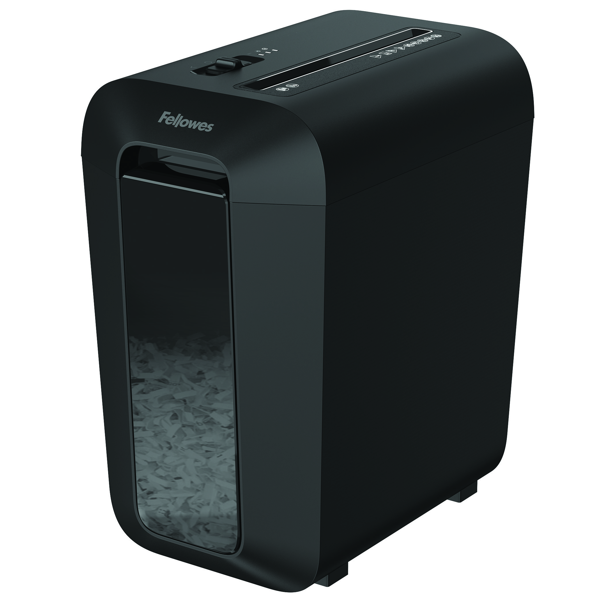 FELLOWES PAPIERVERNIETIGER LX65 cross cut ZWART