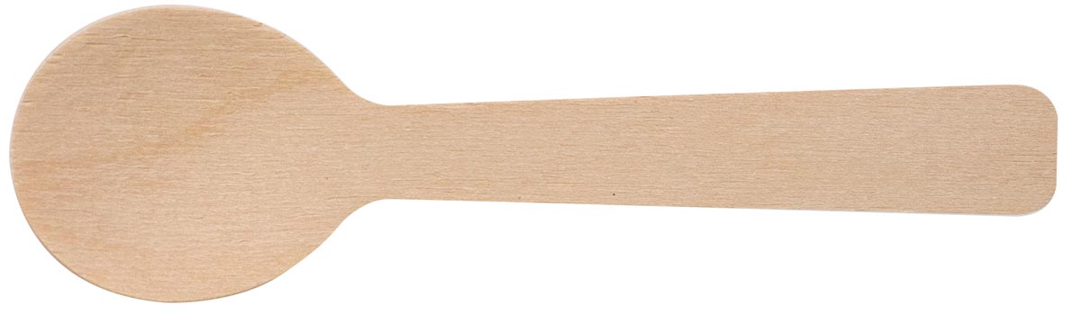 KOFFIELEPEL HOUT 96MM PK100
