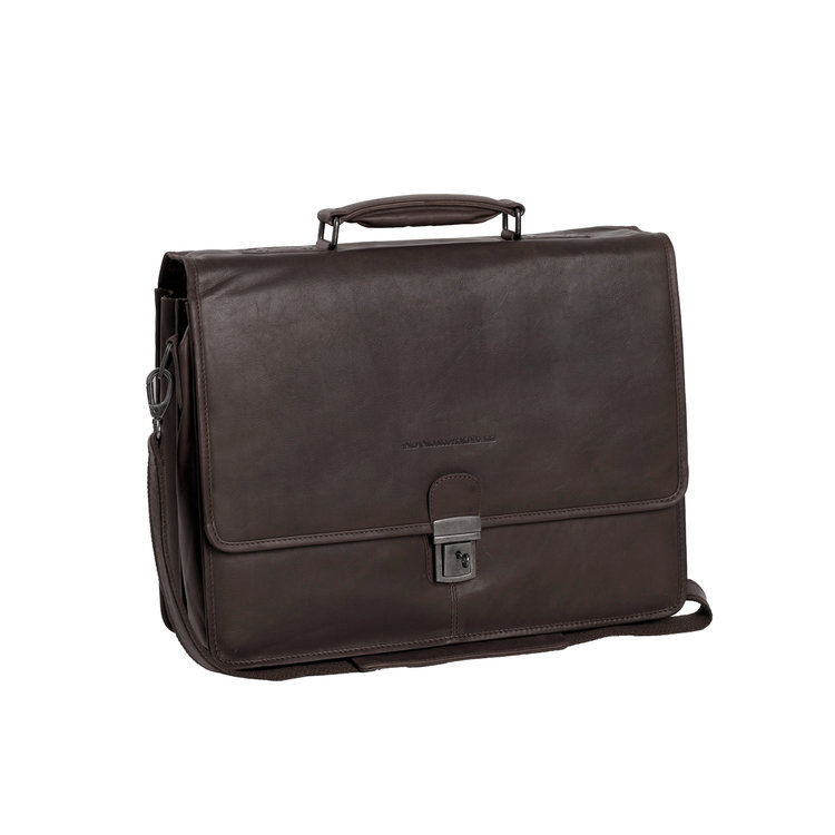 CHESTERFIELD LAPTOPBAG SHAY BRUIN