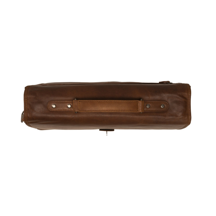 CHESTERFIELD LAPTOPBAG SHAY COGNAC