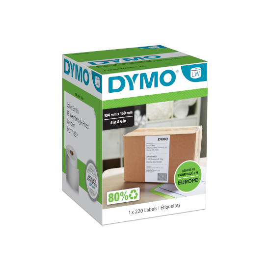 DYMO LABELWRITER XL LABEL 104X159mm 220st
