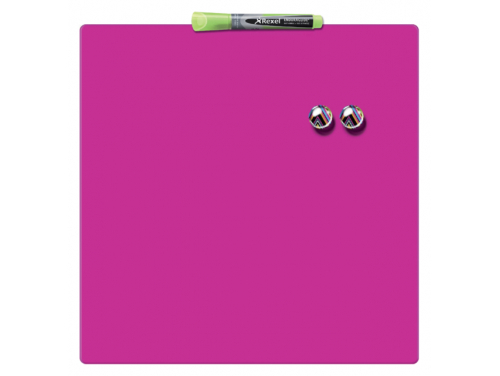 QUART MAGNEETBORD 36X36 ROZE