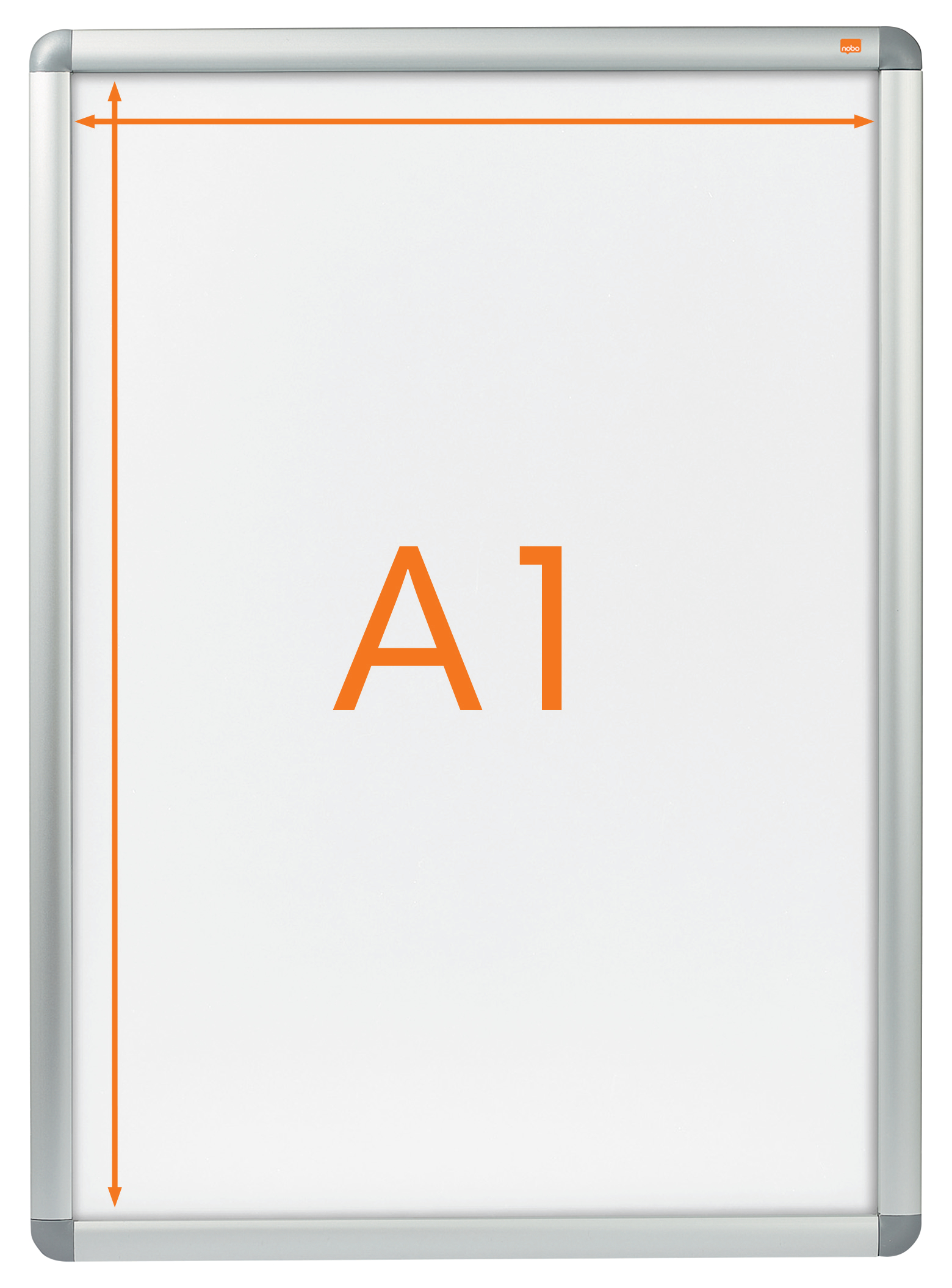 NOBO CLICKLIJST ALU A1