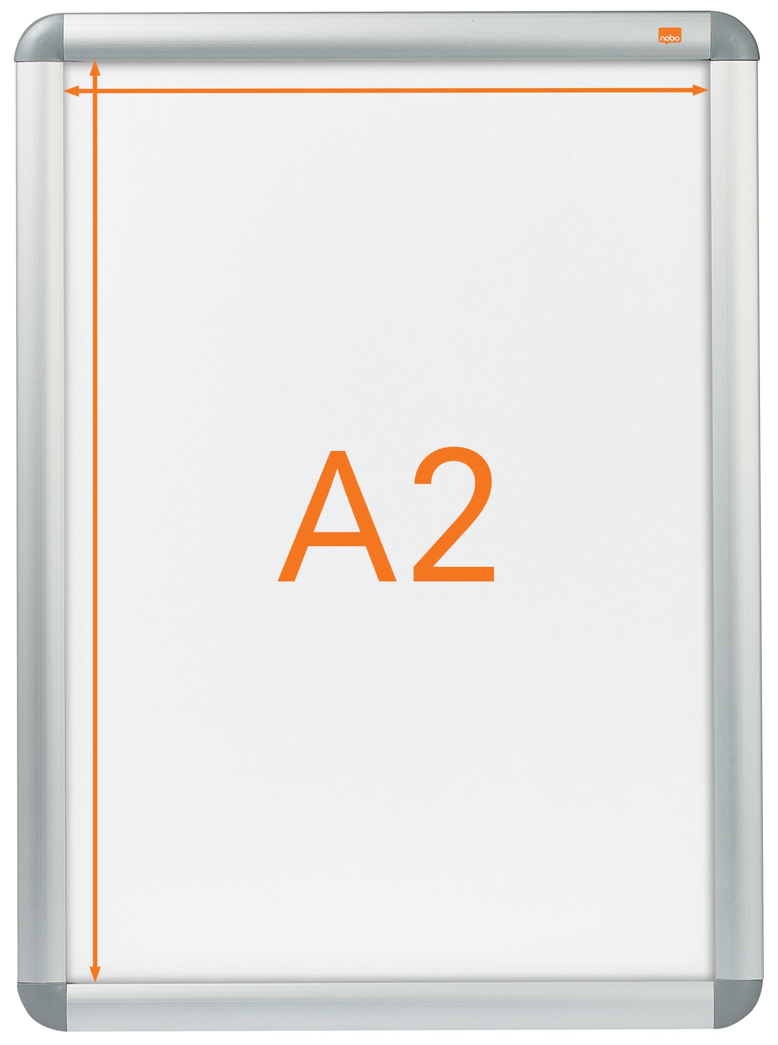 NOBO CLICKLIJST ALU A2