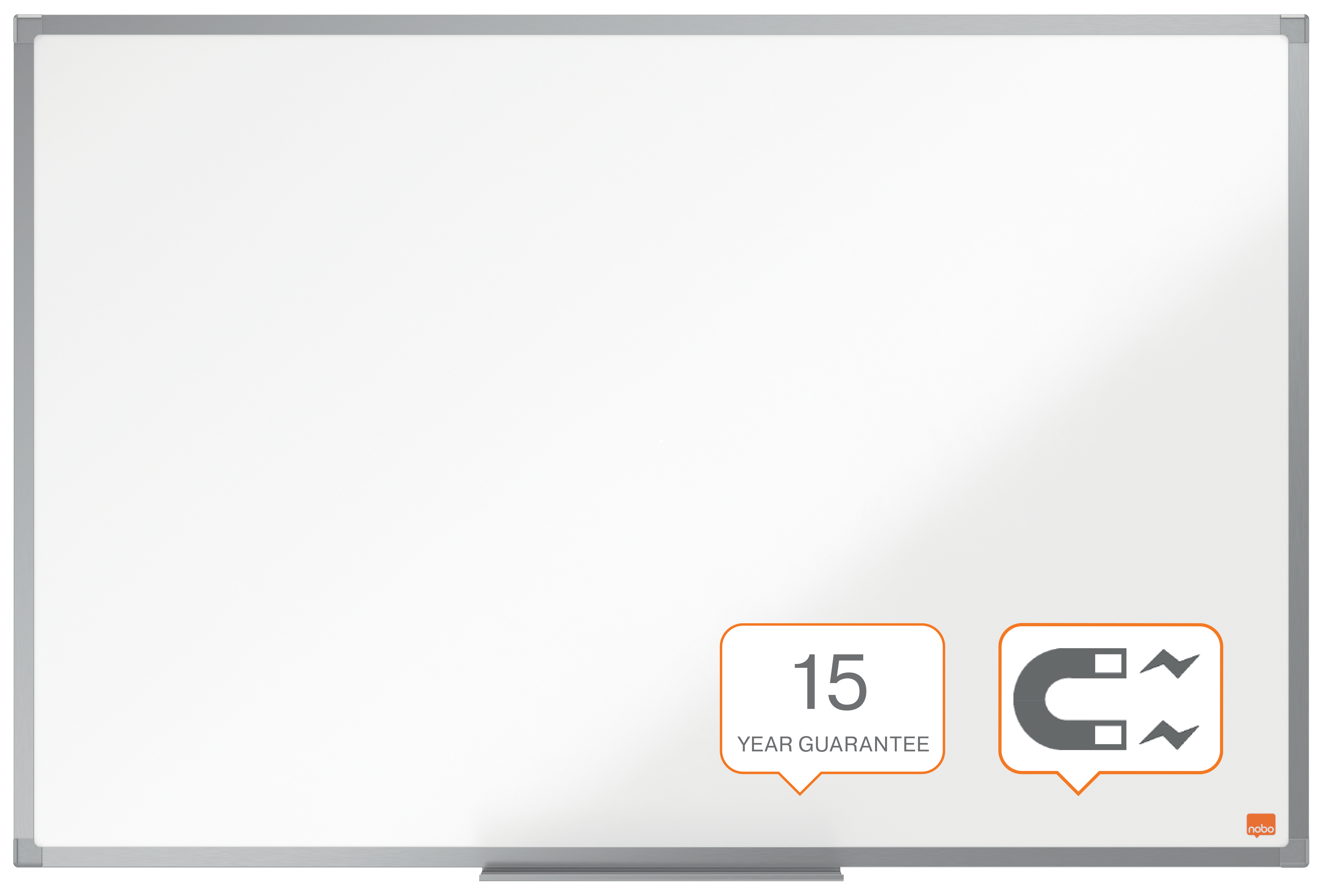 NOBO CLASSIC WHITEBOARD STAAL 90X60 btc