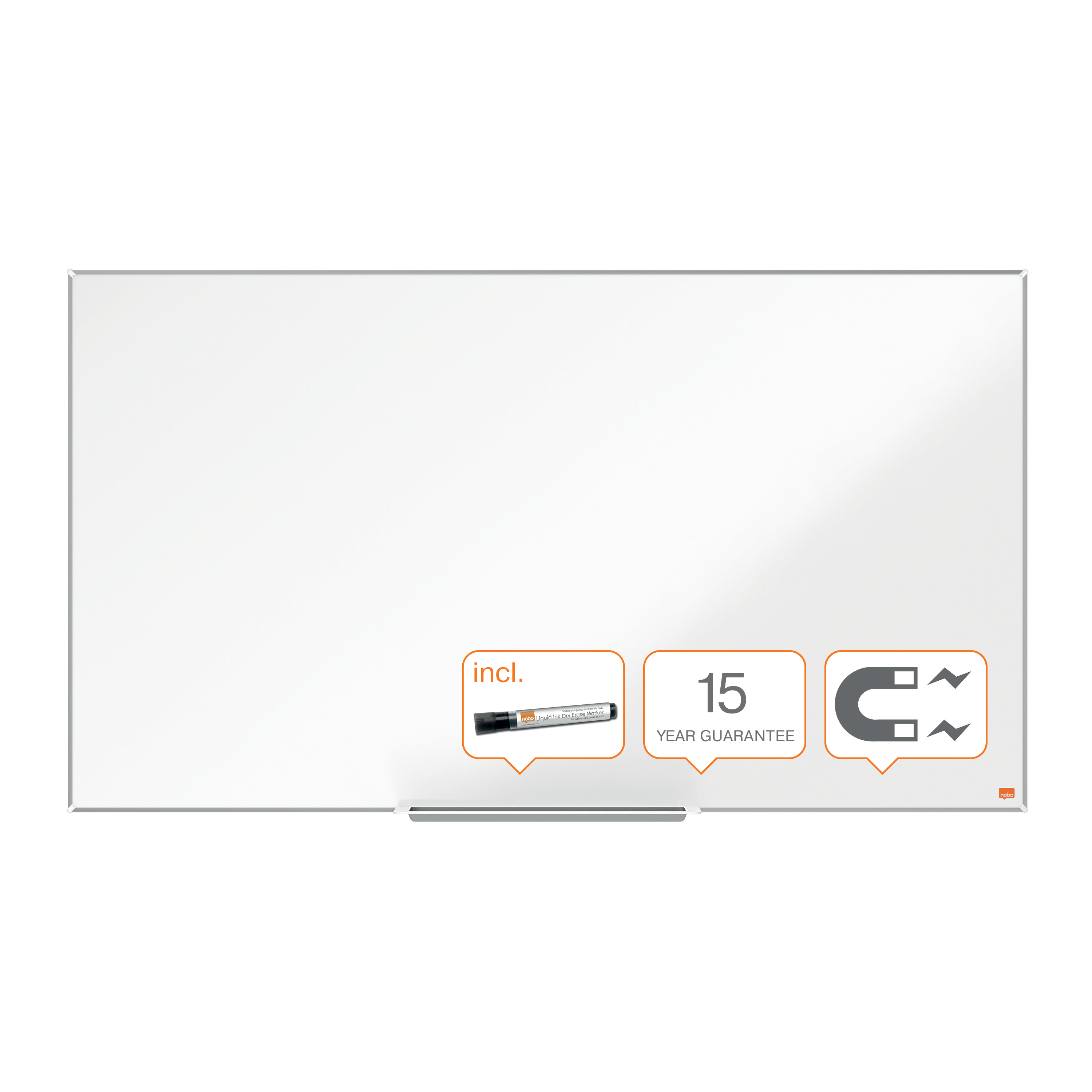 NOBO MAGNETISCH WITBORD PRO 122X69 widescreen