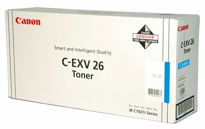 CANON C-EXV 26 tonercartridge cyaan standard capacity 6.000