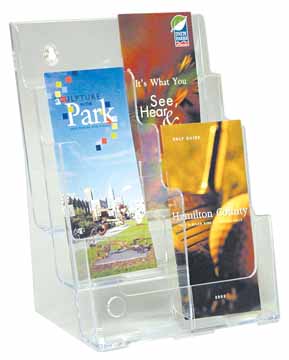 FOLDERHOUDER 6DELIG 1/3 A4