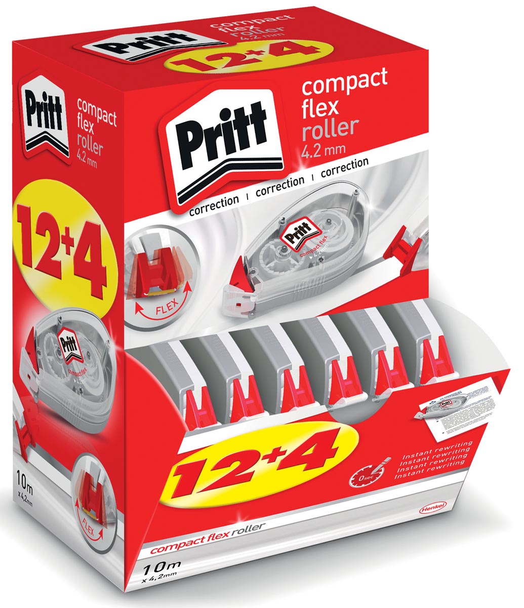 PRITT ROLLER COMPACT FLEX 4,2MM 12+4