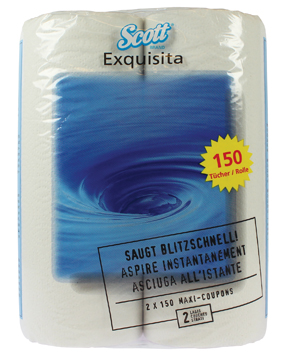 KEUKENROL EXQUISITA WIT 2ROL