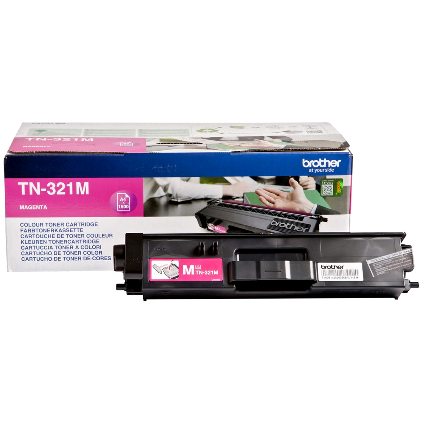 BROTHER TN-321M tonercartridge magenta standard capacity 1.5