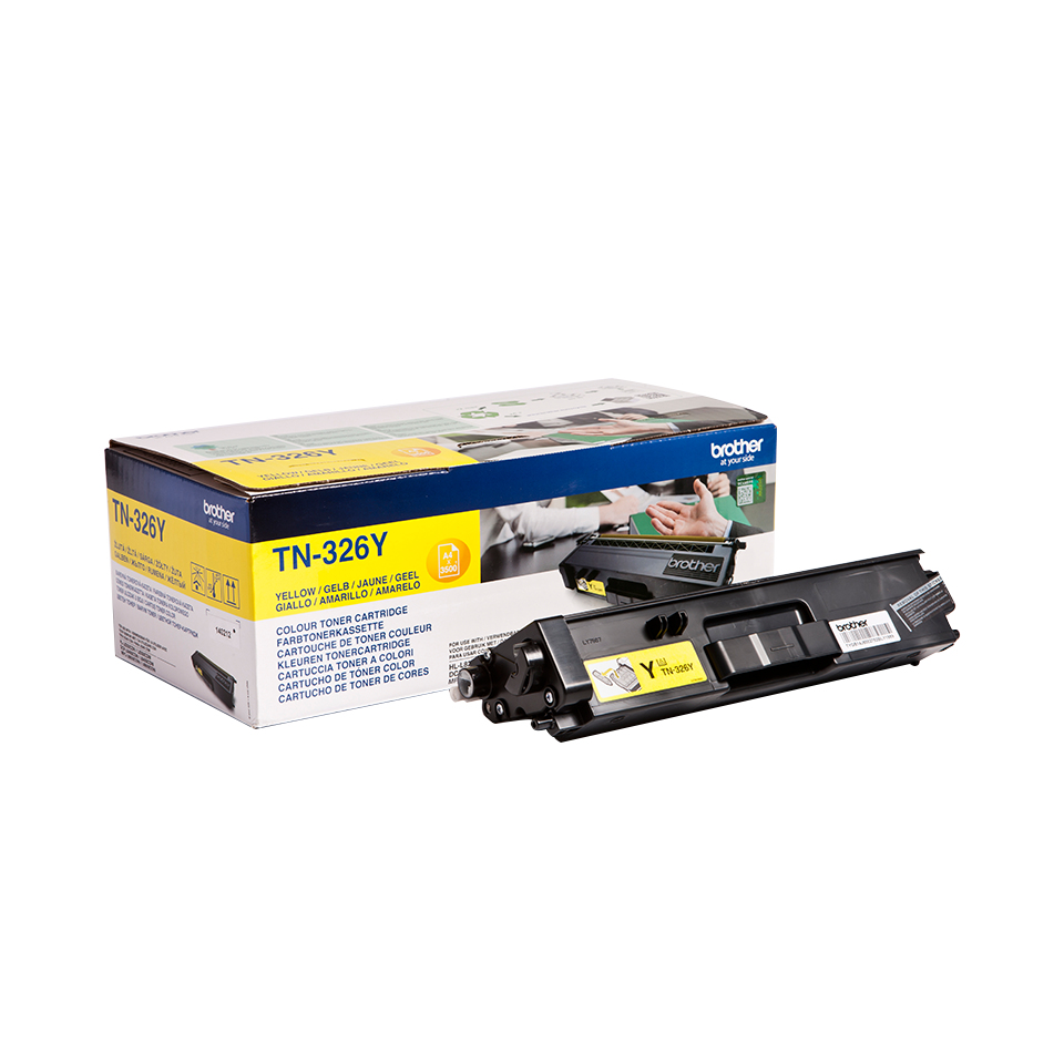 BROTHER TN-326Y tonercartridge geel high capacity 3.500 pagi