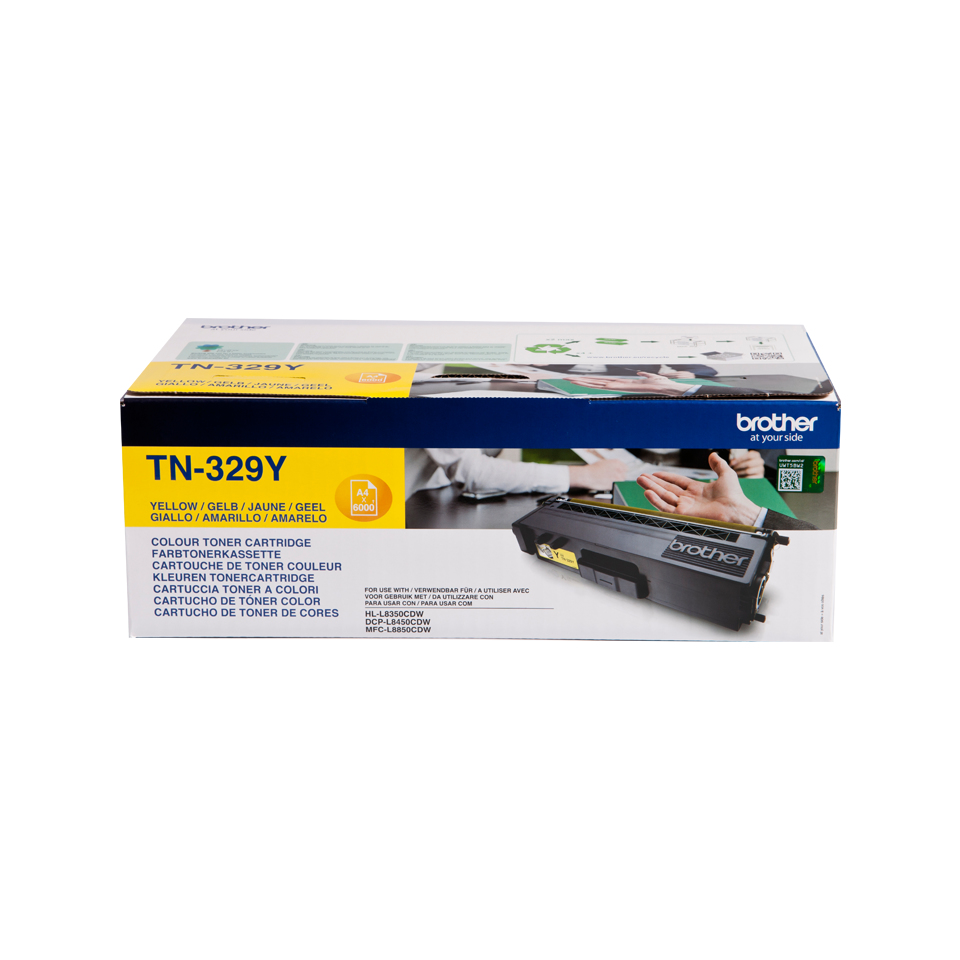 BROTHER TN-329Y tonercartridge geel extra high capacity 6.00