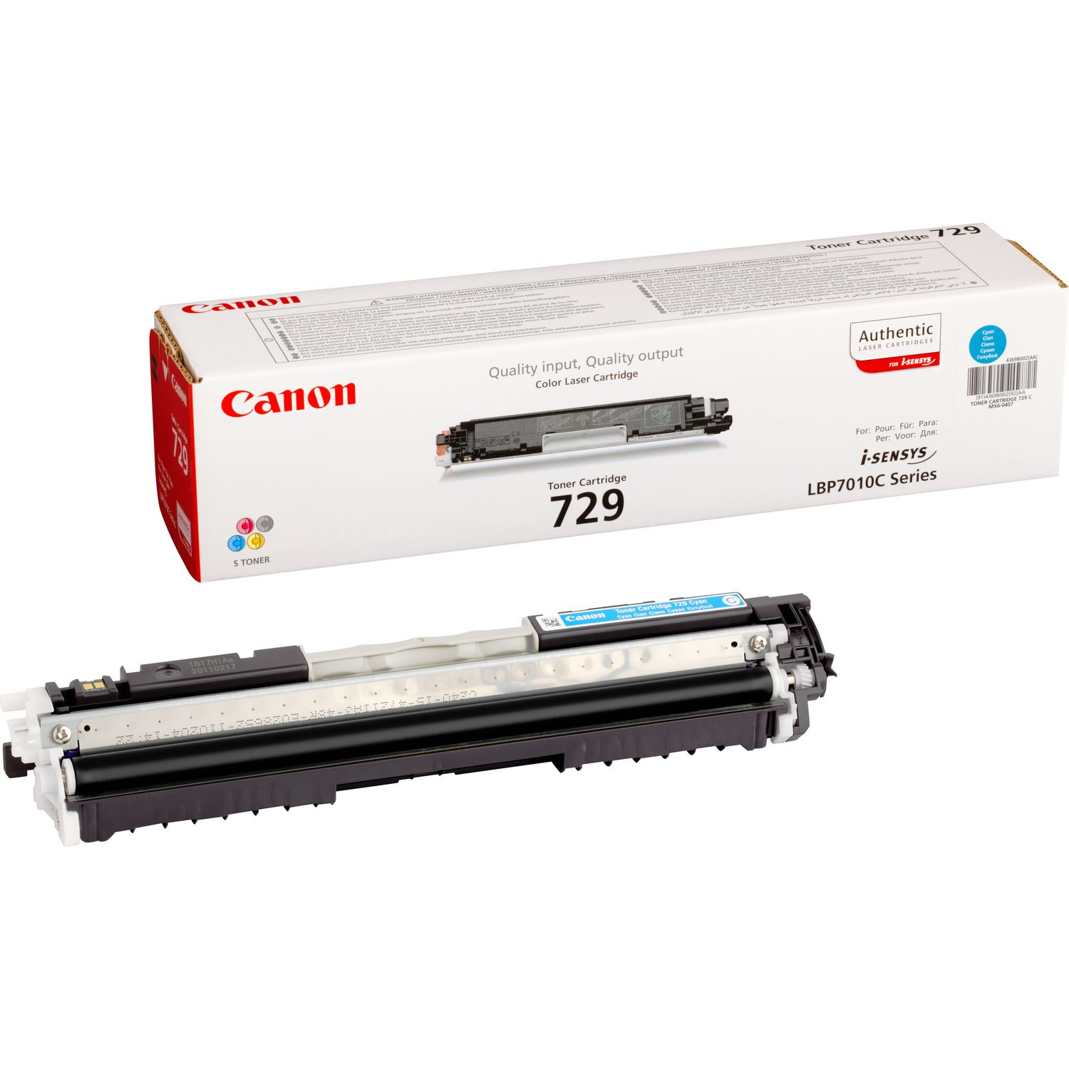 CANON 729-C toner cyaan standard capacity 1.000 paginas 1-pa