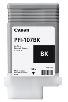 CANON PFI-107BK inktcartridge zwart standard capacity 130ml
