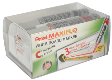 SET 4X WB MARKER + BORDWISSER